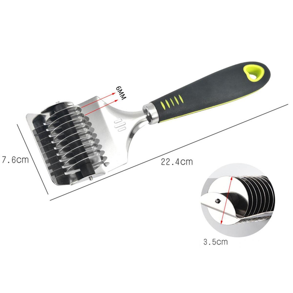 Manual Noodle Lattice Roller Cooking Tools Dinning Room Dough Noodle Cutter
