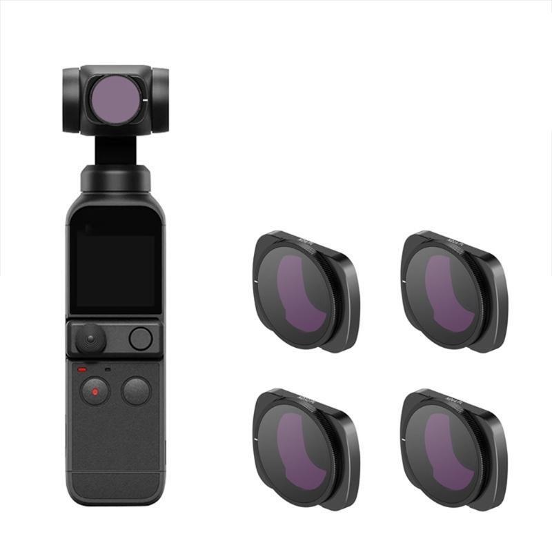 Pocket 2 Camera Nd Filters,multi Coated Magnetic Lens Set of 4 (nd8, Nd16, Nd32?