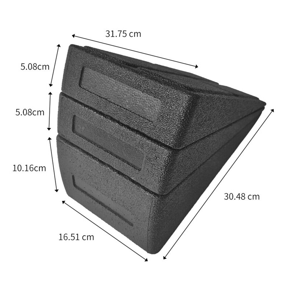 3pcs Wedge Stretch Slant Board Anti Slip Calf Stretcher Slanting Yoga Block