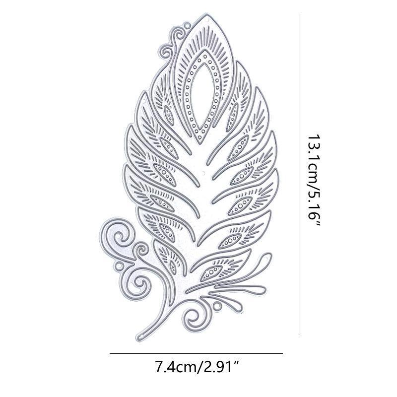 Tree Leaf Metal Cutting Dies Handmade Crafts Projects Art Creation Supplies