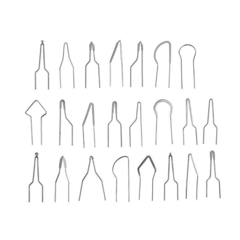 23pcs High Impedance Wood Heating Wire Replacement Carving Pyrographic Tip Kit