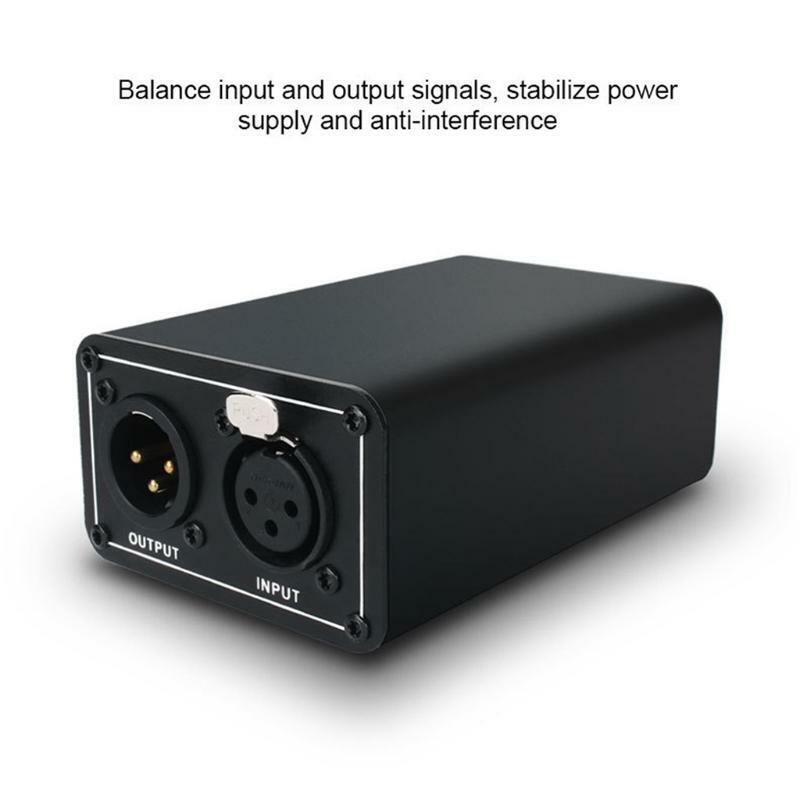 48V Phantom Power Supply Equipment Rechargeable Stable Power Supply Low Noise