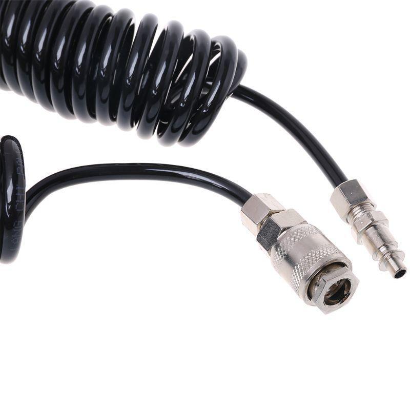 1 pcs Black Air Duster Blow Gun Pneumatic Wind Blowing Kit EU Connector PU Hose