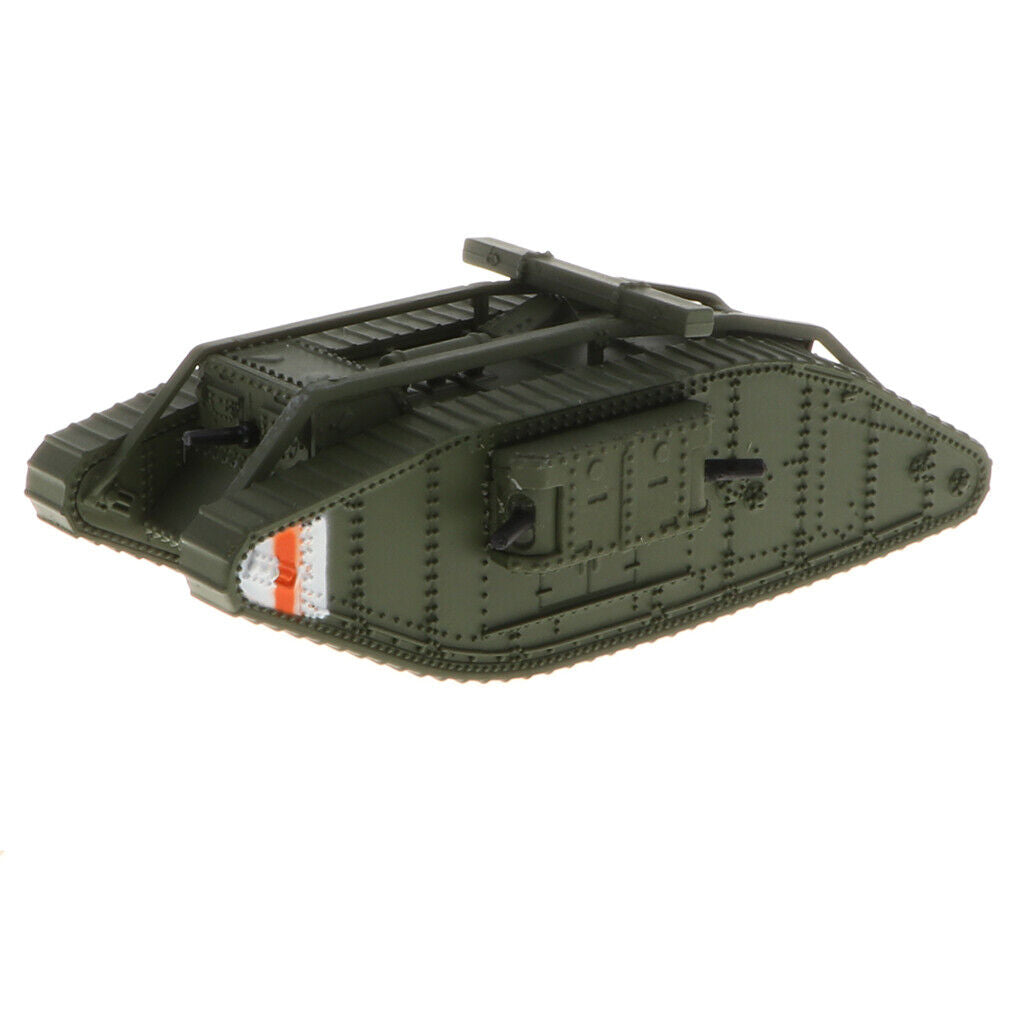 1/100 Simulation die casting Britain MK. IV  Tank - WWI Armored Army Vehicle