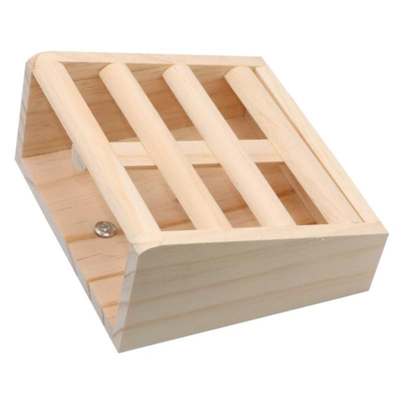 Guinea Pigs Grass Holder Small Animal Pet Chinchilla Grazer Chew Proof Shelf