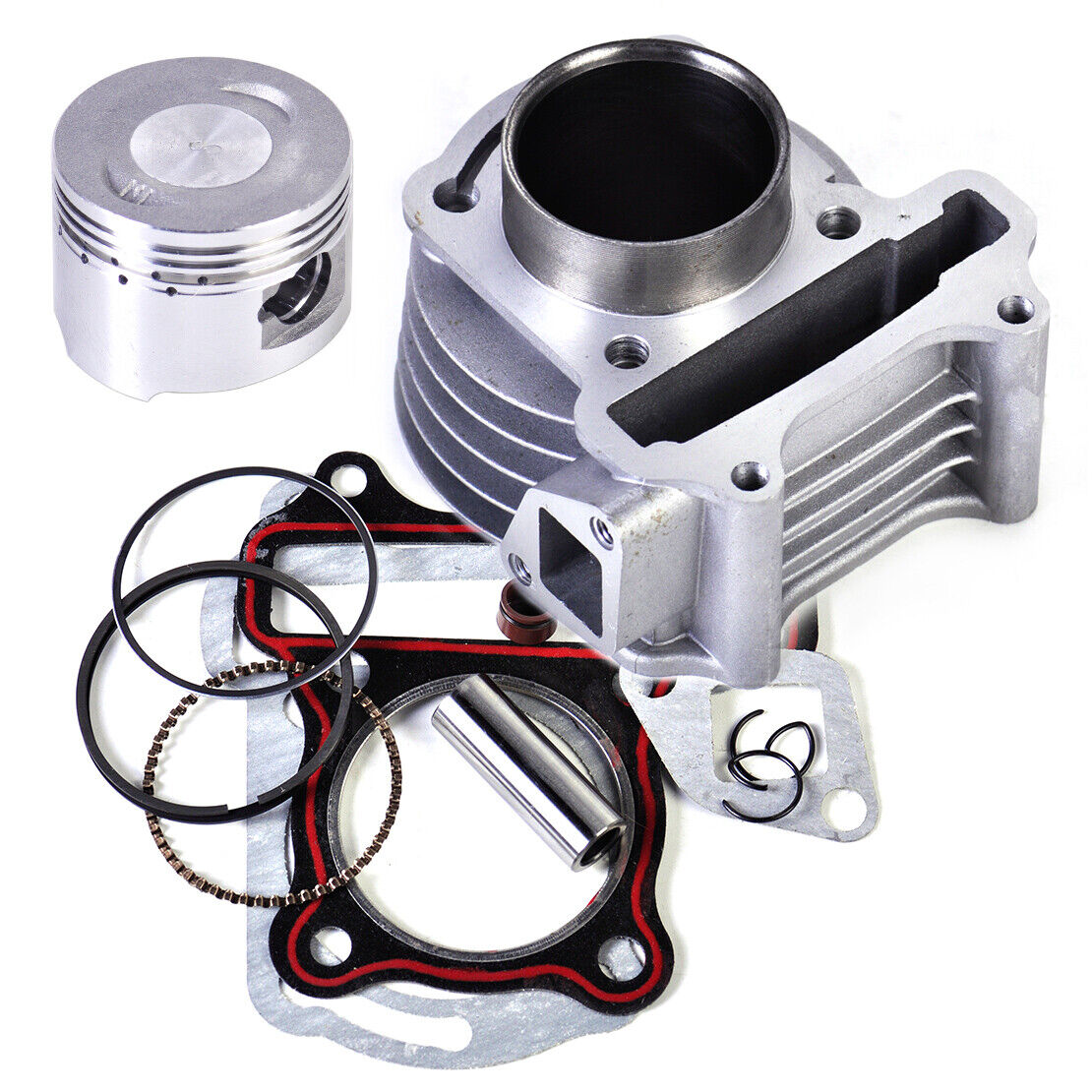 Big Bore Kit Cylinder Piston Rings fit for Scooter Moped GY6 50 60 80 139QMB Li