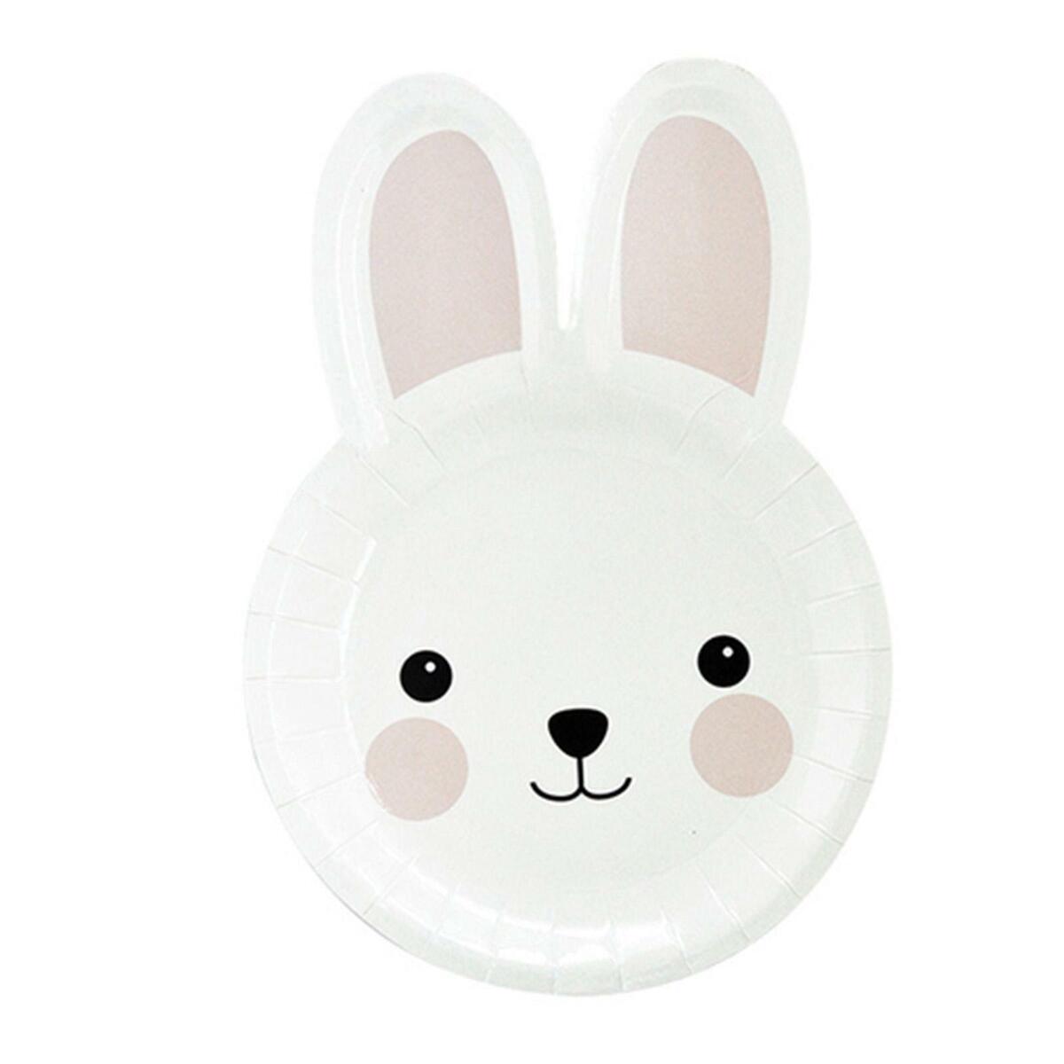 44Pcs Party Tableware Set, Animal Plates Cup Napkins Dinnerware Serveware for