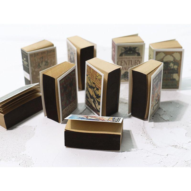Match Case-like Notepad 244 Pages Kraft Papers Write Smoothly Note Papers Pads