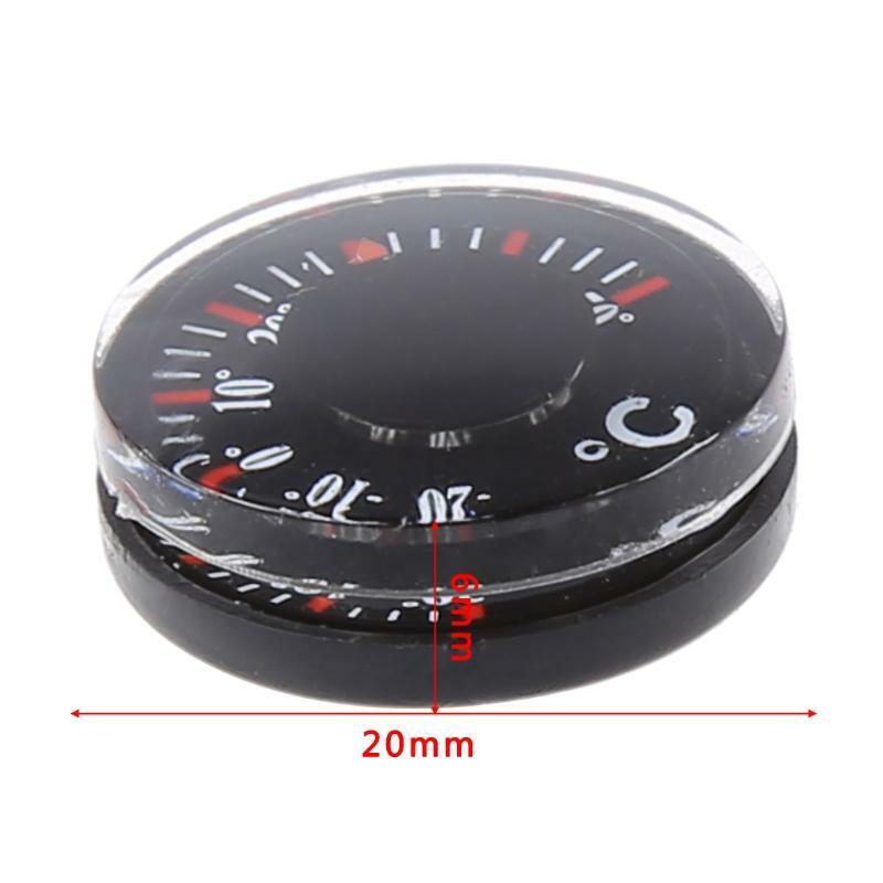 Plastic Thermometer Outdoor Circular Thermograph Celsius Indoor Temp Monitor