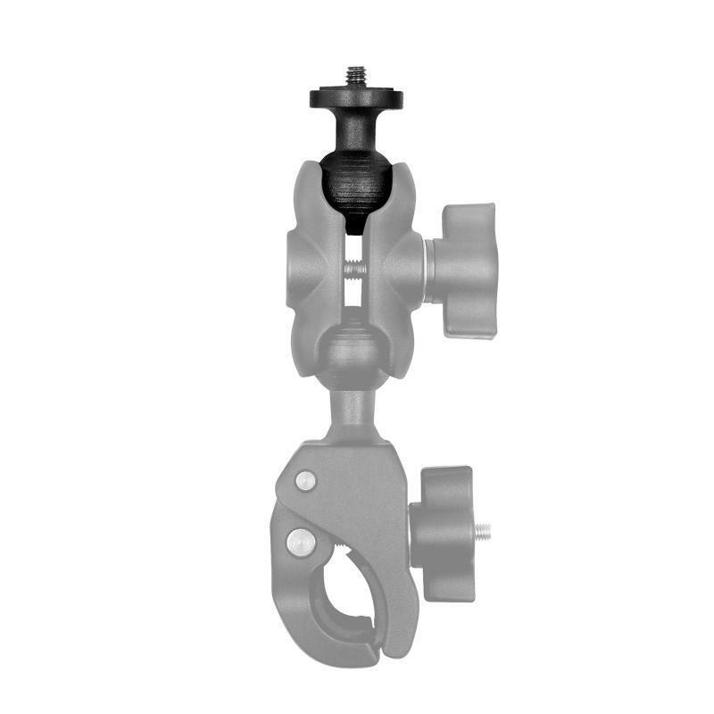 25mm Ball Head Base Action Camera Outdoor 1/4 Screw Motorcycle Accessories