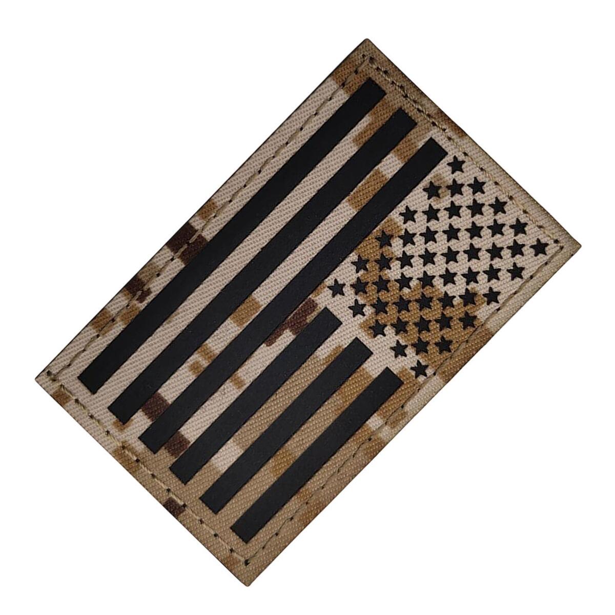 Flag Patches Badges Glowing in The Dark for Backpack Outdoor Pants Bags