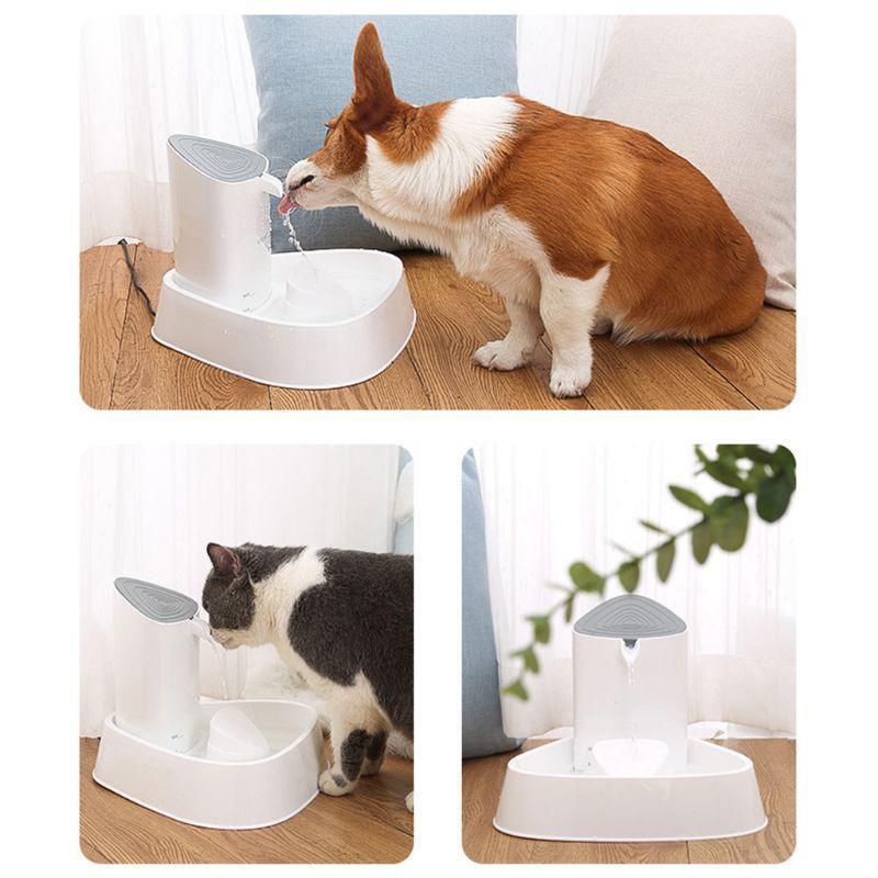 Cats Dogs Drinking Water Fountain Pet Electric Water Dispenser Automatic Feeder
