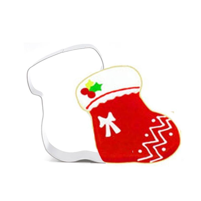 10 PCS Stainless Steel Material Pressable Biscuits Cutters Cookies Baking Moulds