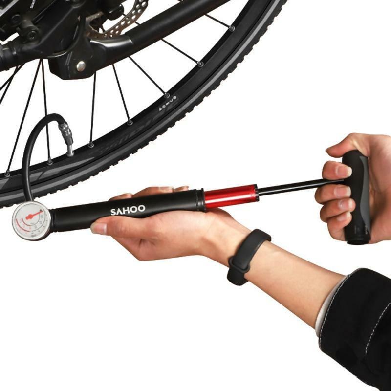 Portable Mini Bicycle Pump Pump Bike Pumps with Glueless Puncture Repair