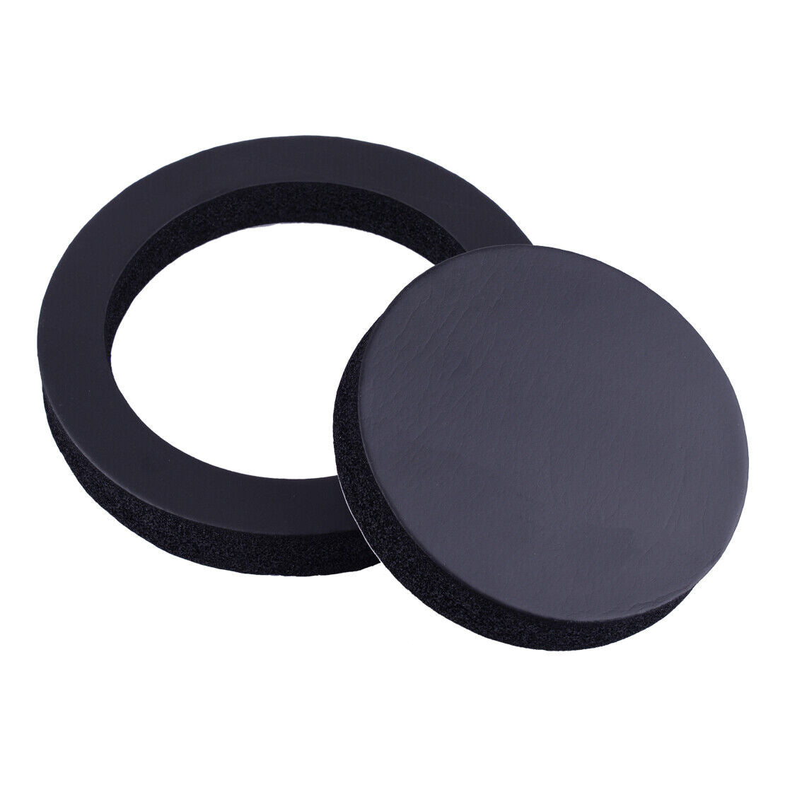 4x 6.5" Car Speaker Ring Bass Door Trim Sound Insulation Cotton Pad Accessory Li