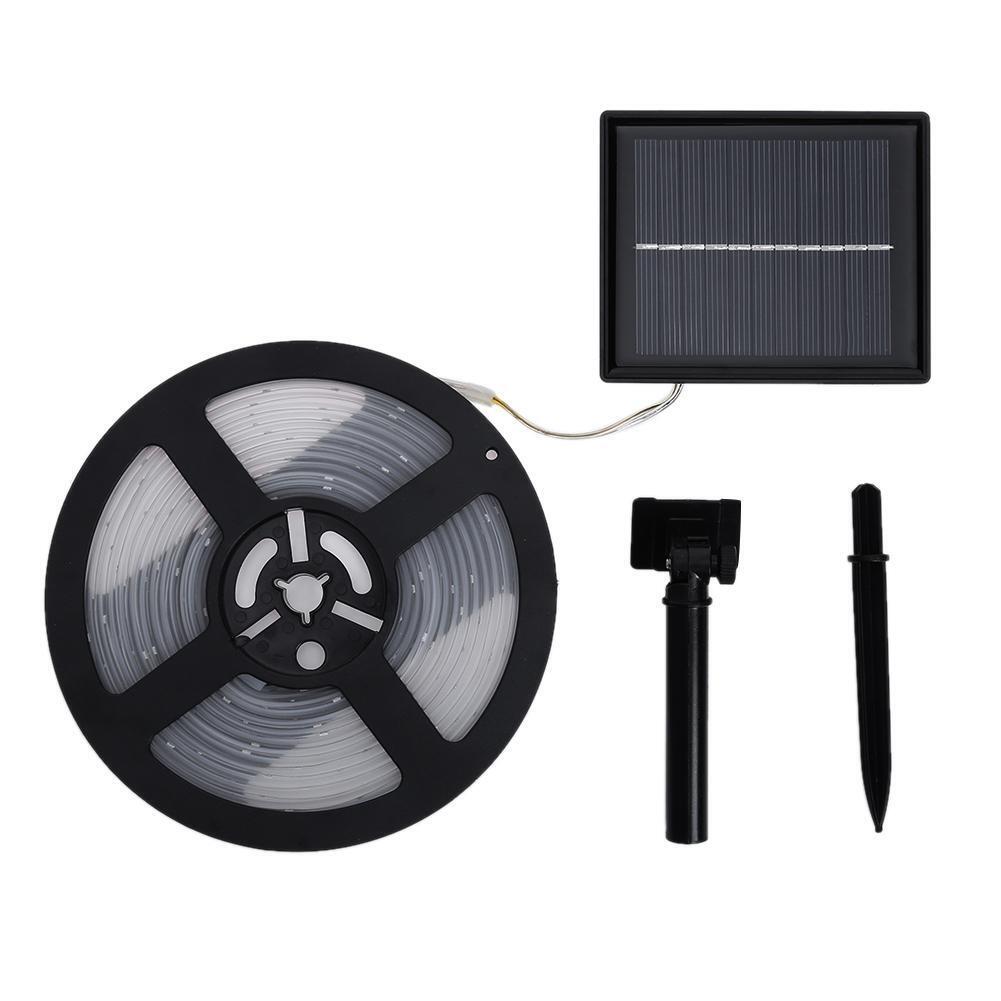 Solar Power Waterproof LED String Fairy Light with Tube Home Festival Light