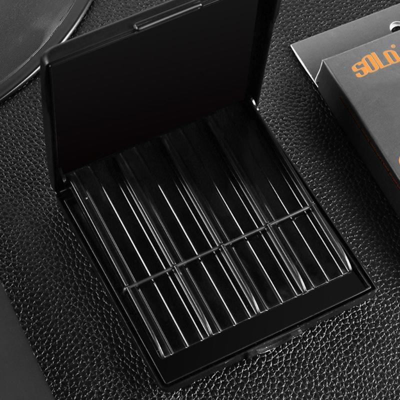 8 Slots Storage Box Portable Good Seal Performance ABS Saxophone Reed Case