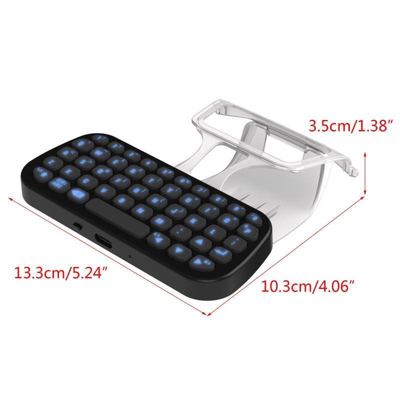 Wireless Bluetooth-compatible Keyboard Controller Chat Pad ForPS5 Joystick Game