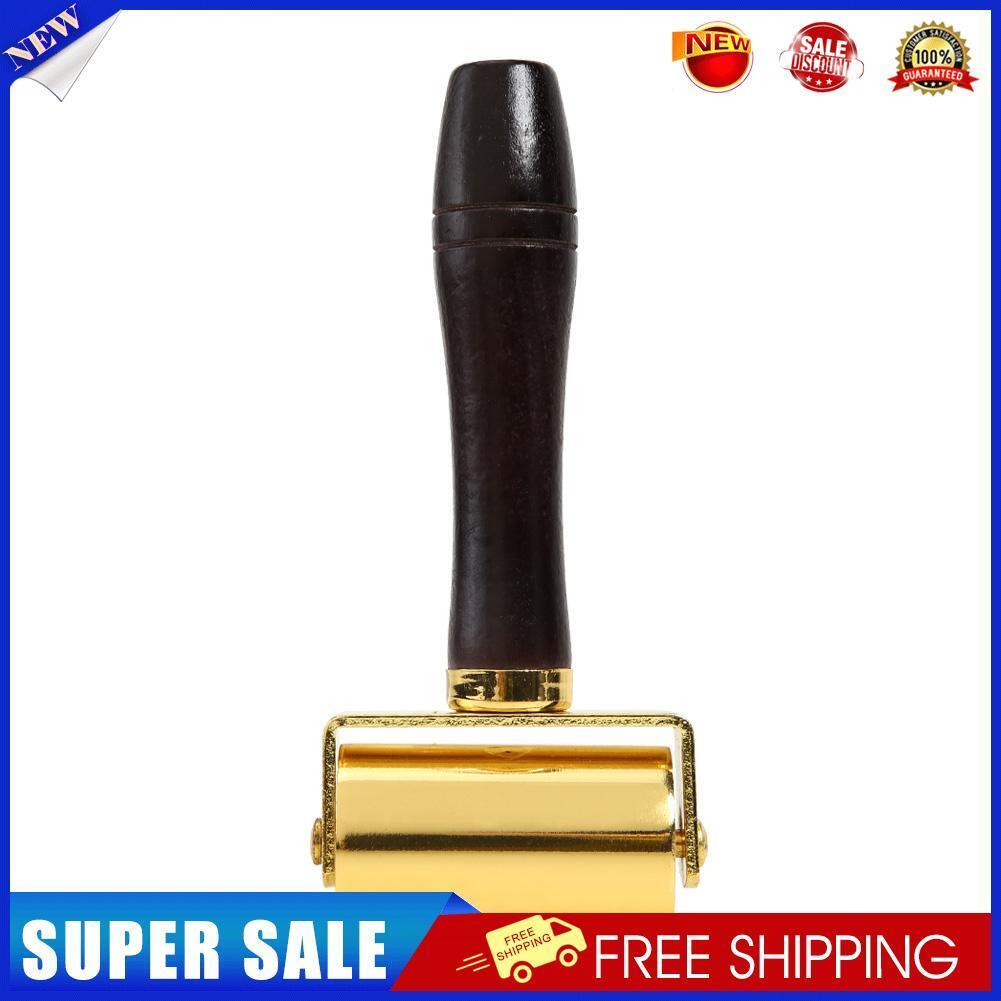 DIY Leather Edge Laminating Roller Craft Creaser Handwork Smoother (60mm)