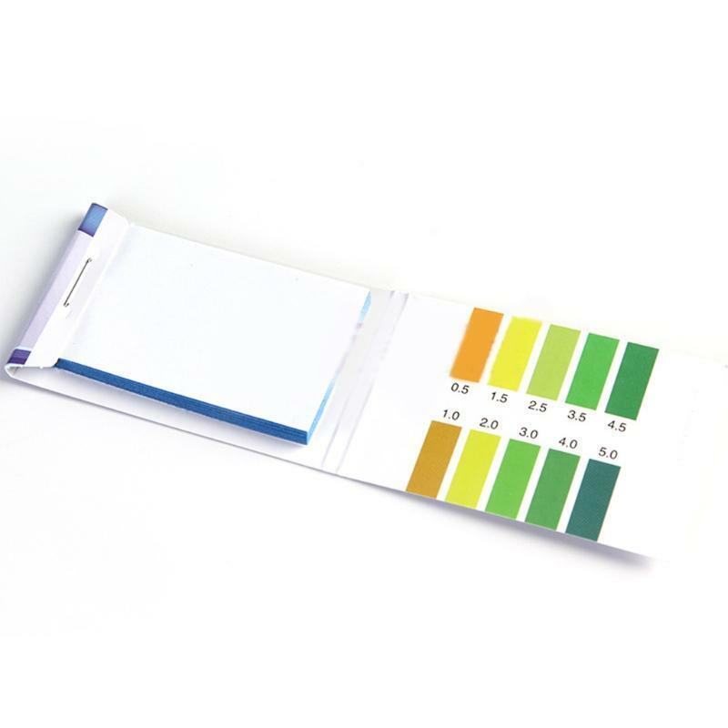 Test Paper PH Range 0.5-5.0 PH Alkaline Test Indicator Paper Water Litmus Test