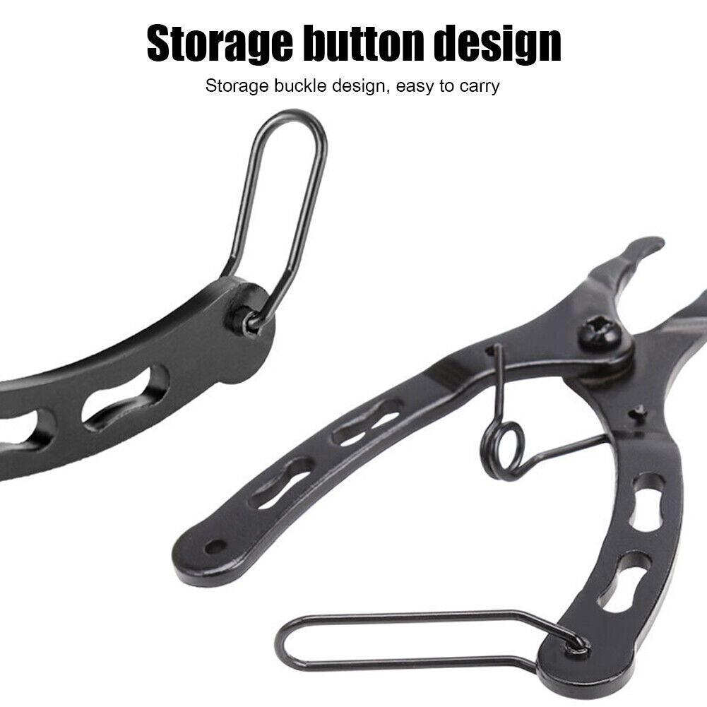 CANSUCC MTB Bicycle Chain Link Buckle Pliers Clamp Bike Chain Remover Clip