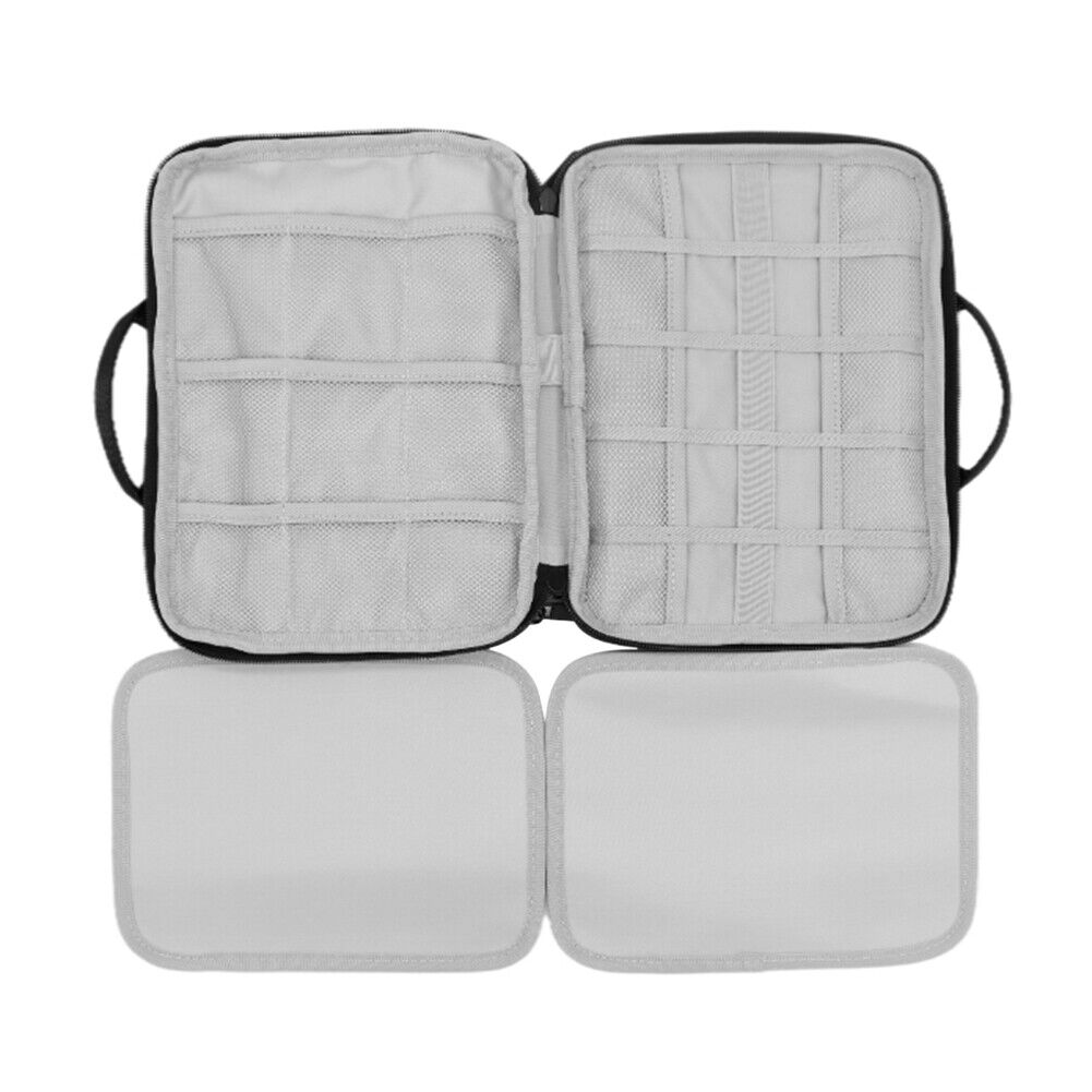 Portable Watch Strap Storage Bag Organizer Watchband Holder Box (Gray)