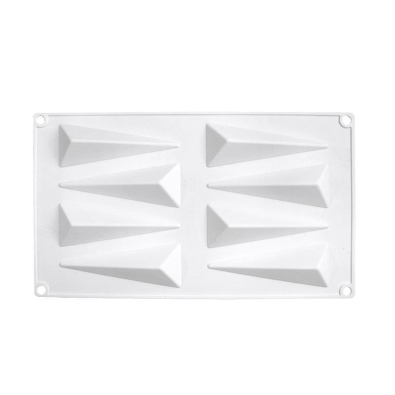 Triangular Diamond Shape Mold Craft Cake Chocolate Clay Soap Decorating Gift