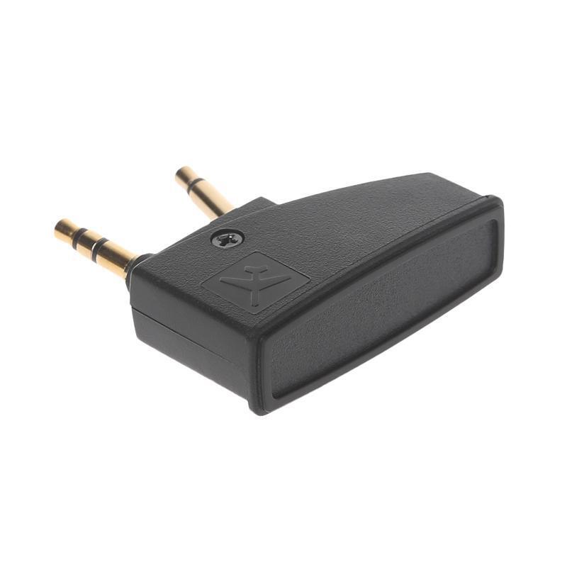 Airline Travel Headphone Plug Audio Adapters Converter for QC45 QC35 QC3 QC25