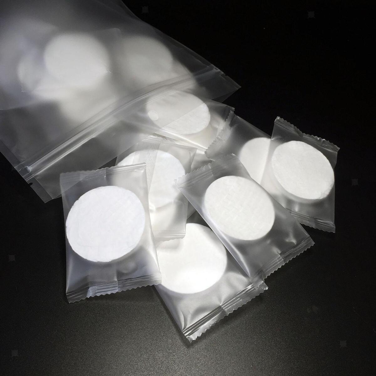 100 * Mini Disposable  Compressed Towels  Cleaning Washcloth