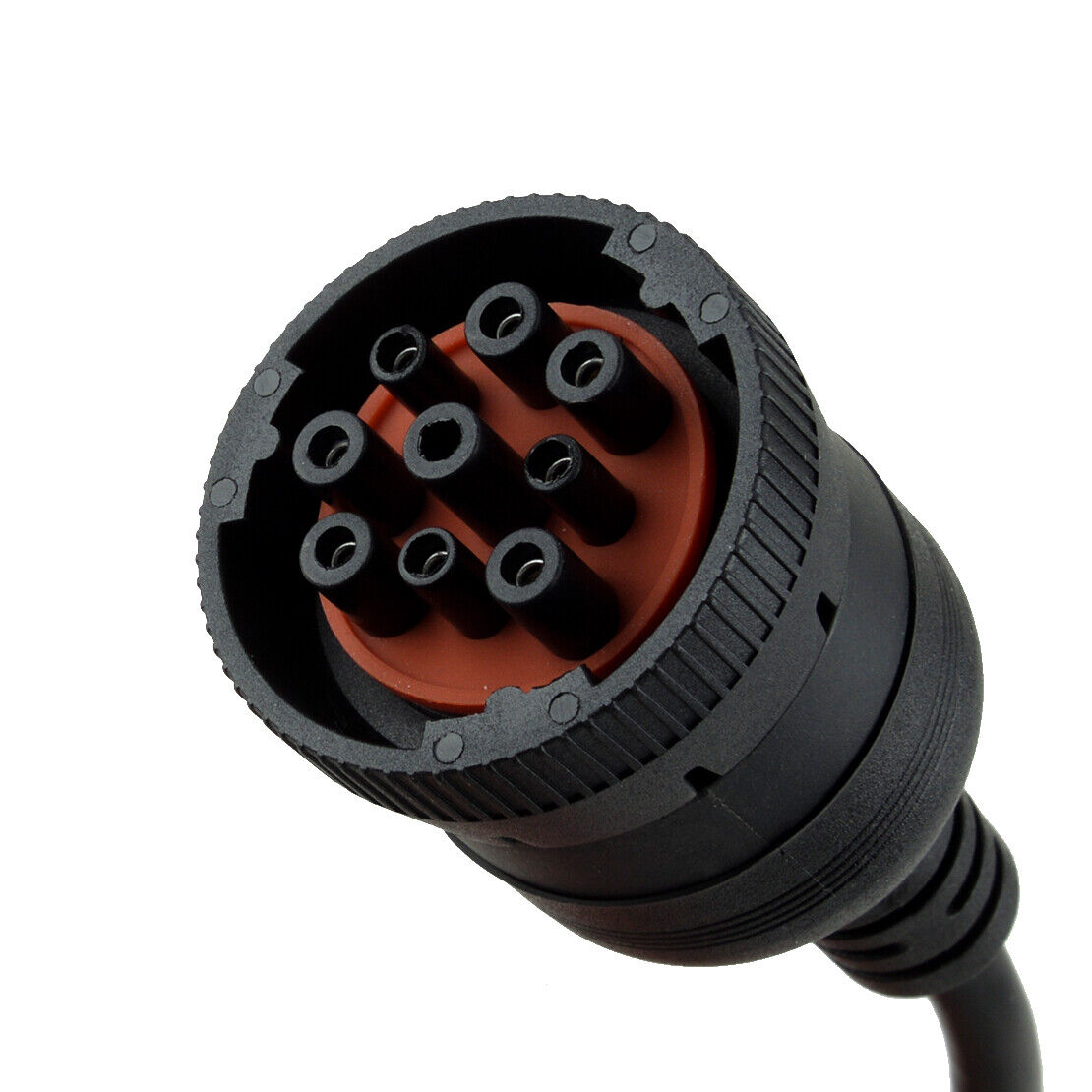 J1939 9Pin to OBD 16Pin Adapter Connector Socket Diagnostic Scanner Cable Acc