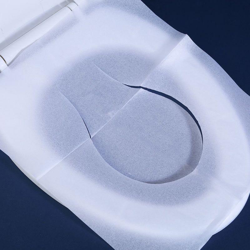 250Pcs Half-Fold Disposable Toilet Seat Covers Thicken Sanitary Flushable Guards