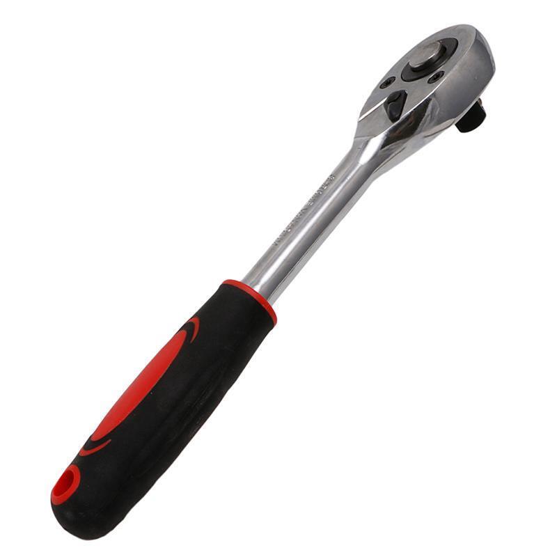 1PC 1/4"Drive Quick Release Ratchet Socket Wrench Hand Repairing Tool