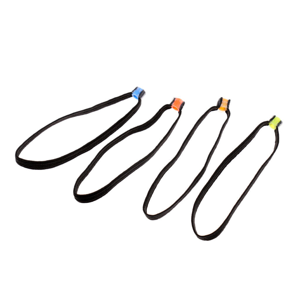 32 Pieces, Fly Fishing, Tippet Elastic, Tippet Spool Tenders, with Tippet Rings,