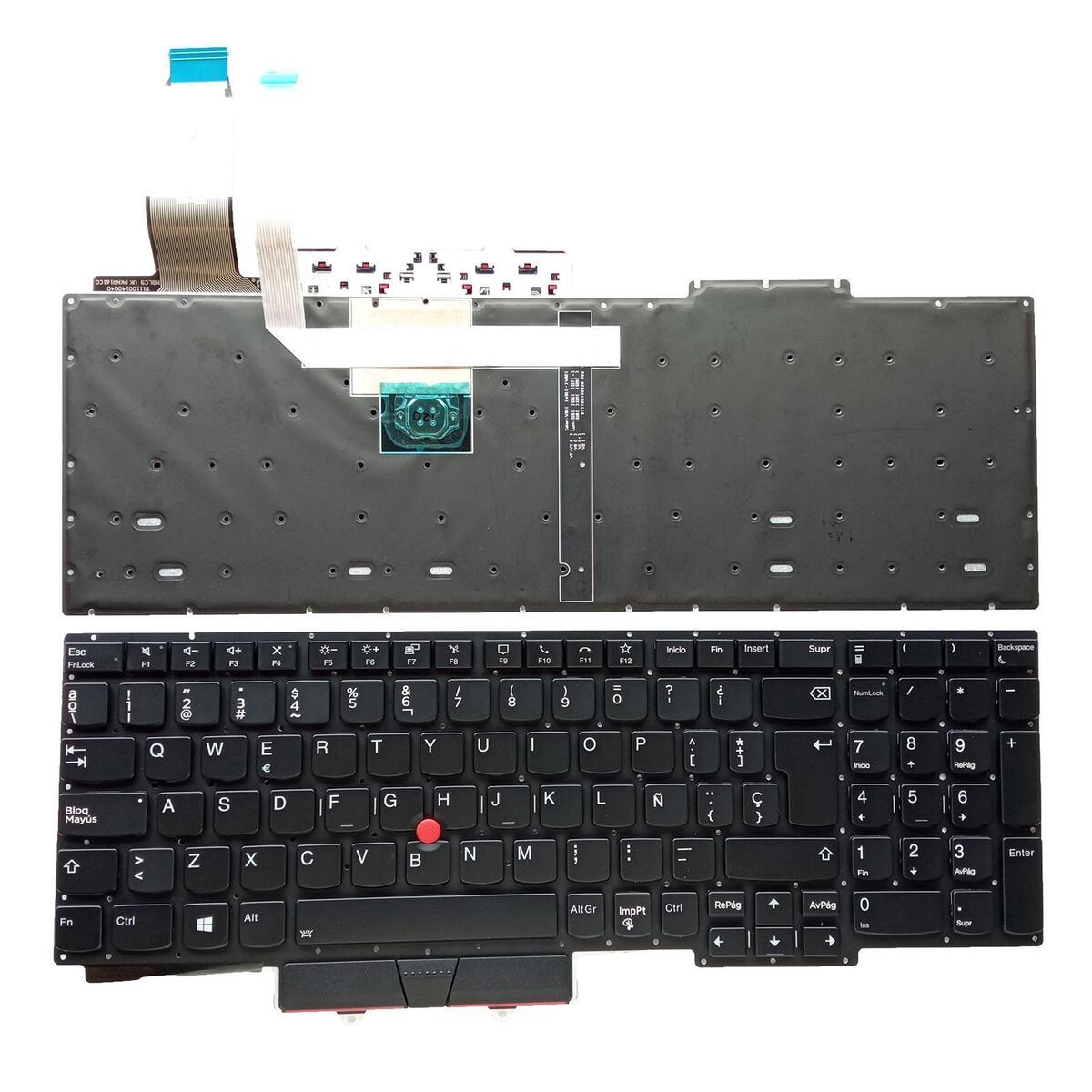 Spanish Keyboard Laptop Keyboard for E15 Replaces Part