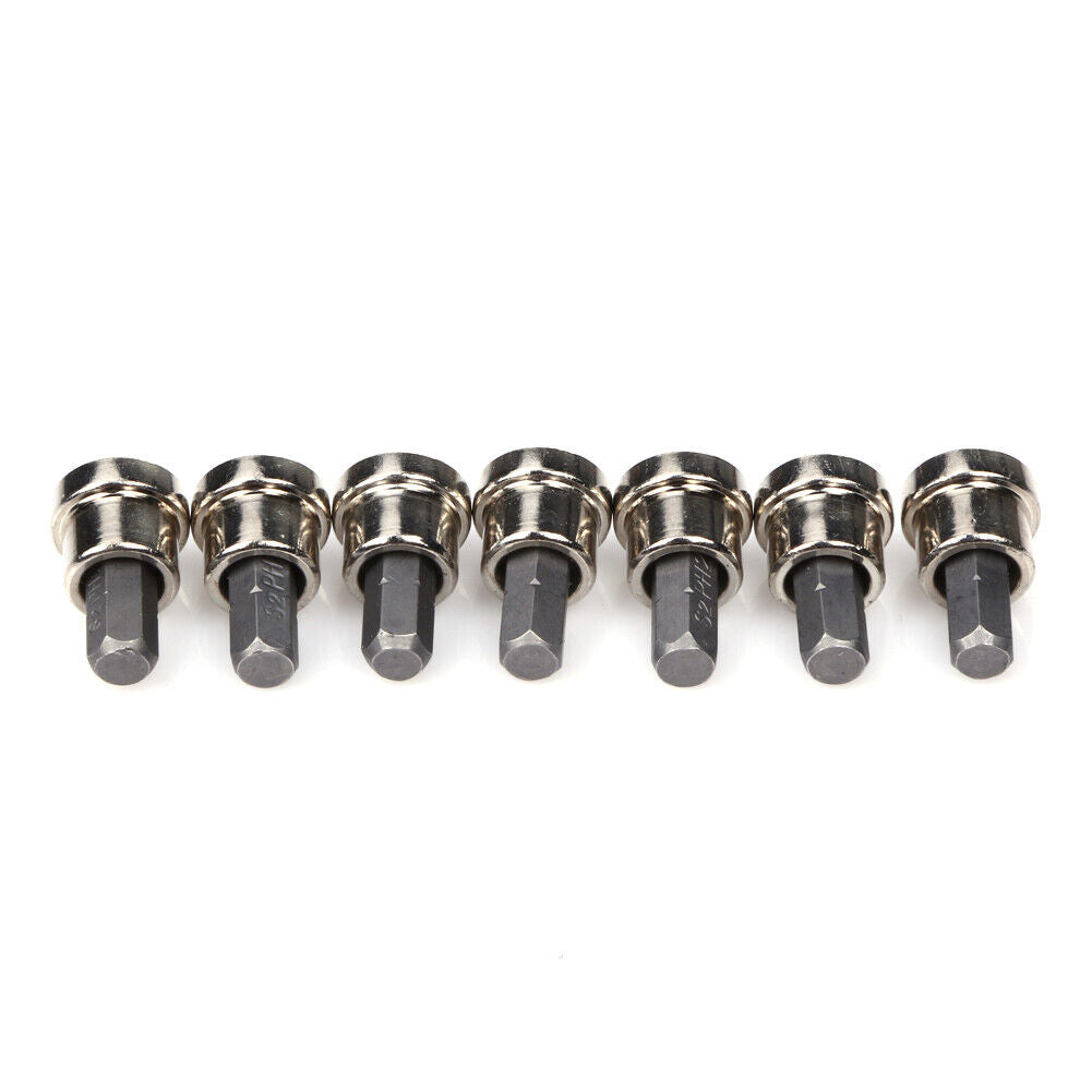 10pcs Depth Stop Plasterboard Screws Locating Screwdriver Bits PH2 Hex