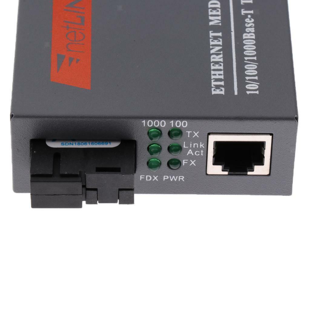 100/1000Mbps Gigbit  Ethernet to Fiber Optic Media Converter-SC