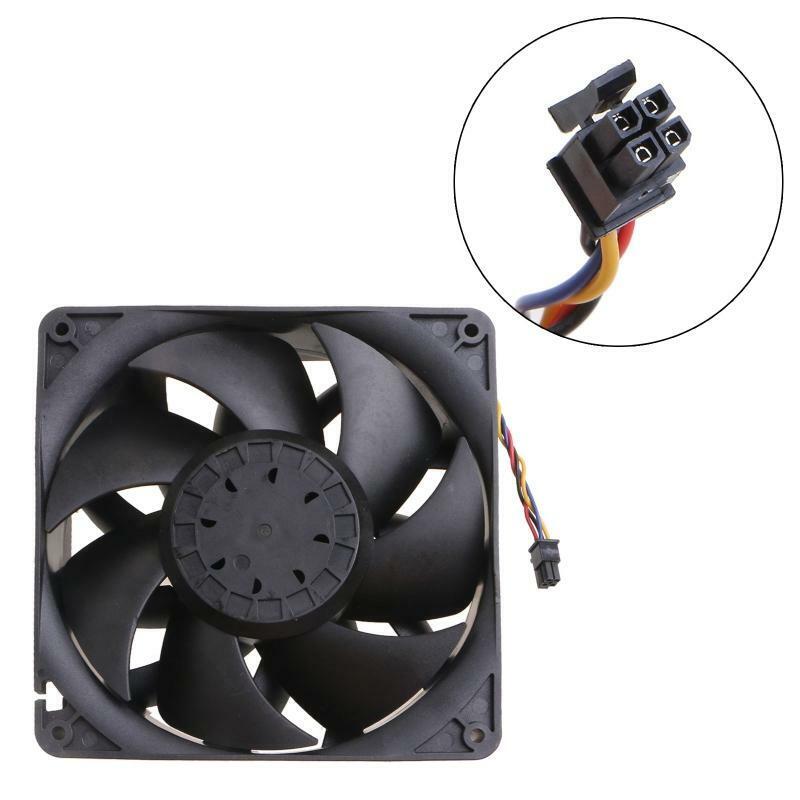 6000rpm for Computer Case R4-14038-64PK-B1 4p Cooling Fan 12V 43.2W Cooling Fans