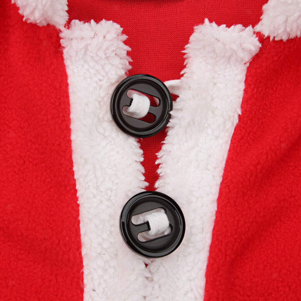 Infant   Santa Claus Costume Baby Christmas 4pcs Outfit 0-6Months