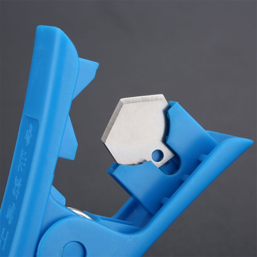 Durable Pipe Cutter Plumbing PVC PU Silicone Plastic Air Water Tube Hose Blade