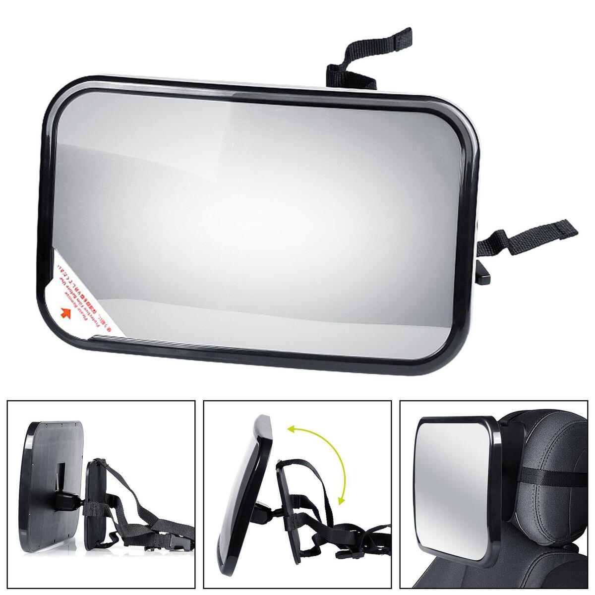 Baby Backseat Mirror for Car Easy Installation Rear Facing Fit for Toddlers