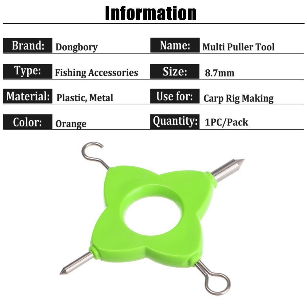 Quick Knot Tying Tool Fast Hook Nail Knotter Fly Fishing Clippers Line Cutter