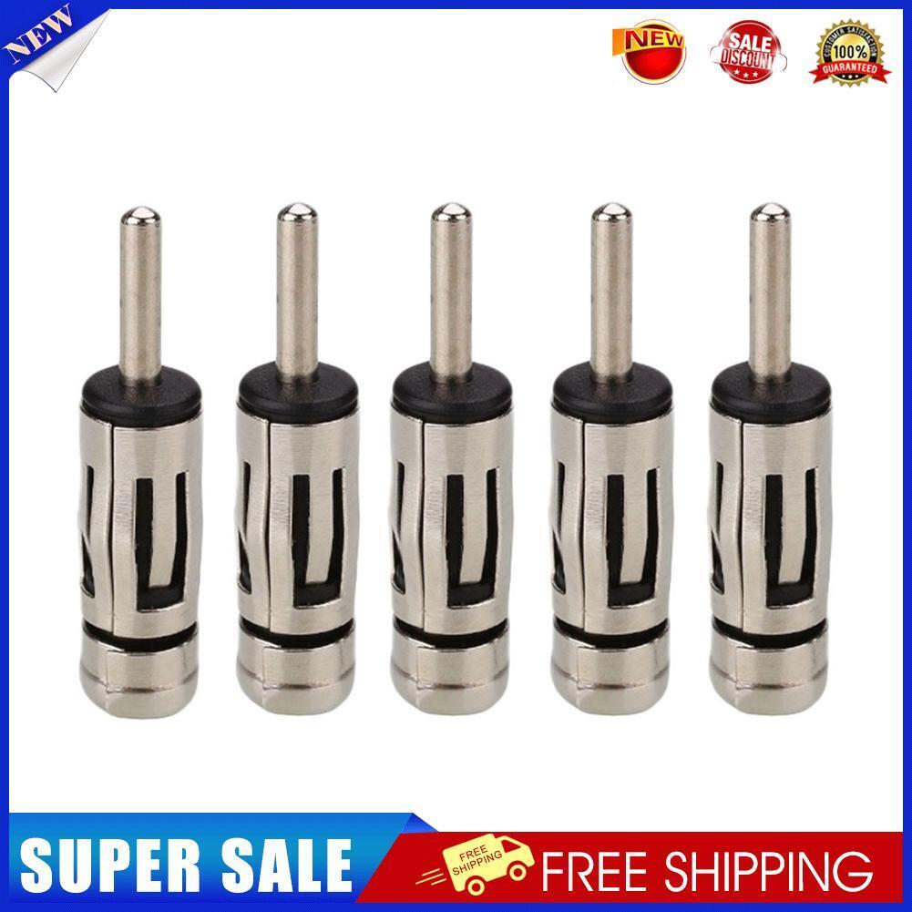 5pcs Car FM Antenna Adapter Radio Stereo ISO To Din Aerial Antenna Adaptor