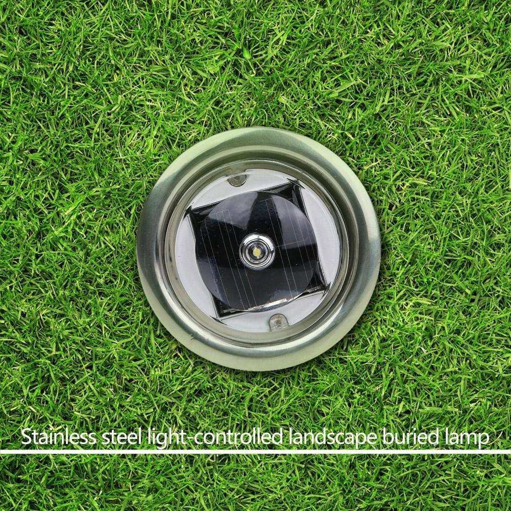 LED Garden Light Round Underground Lamp Ground Buried Yard Road Lawn Lamp
