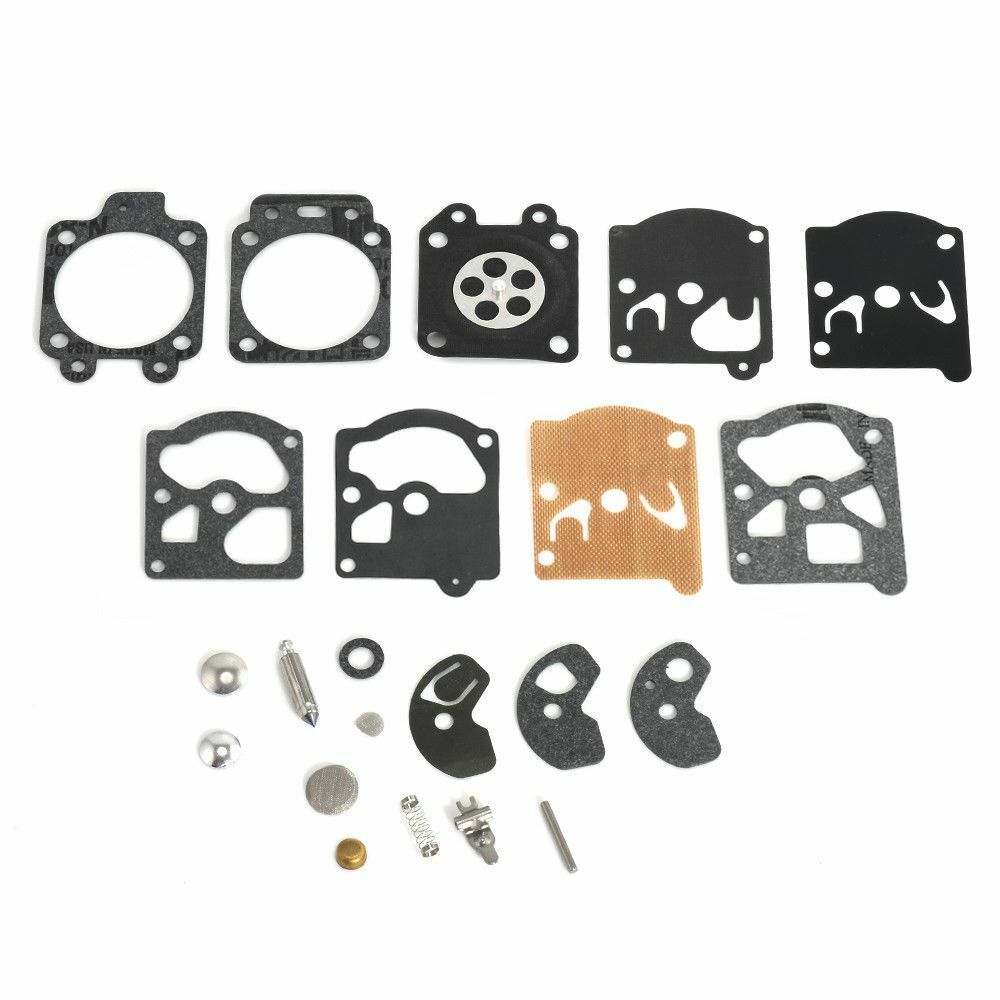 22PCS Carb Carburetor Diaphragm Gasket Needle Repair Kit For WA / WT/ Walbro New