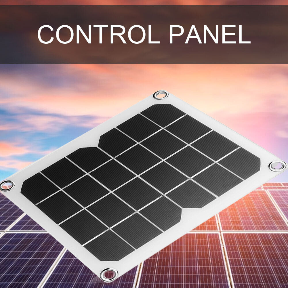 5V 10W Semi-flexible Monocrystalline Solar Charger Panel Charge for Phones