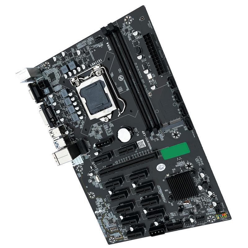 Motherboard B250B BTC CPU Miner Motherboard DDR4 12 PCI-E Graphics Card LGA 1151
