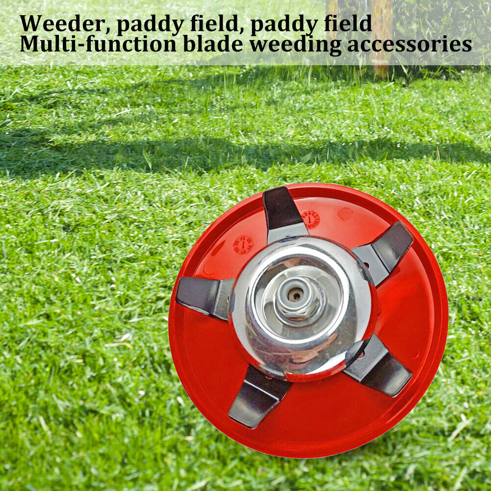 1 Set Lawn Mower Weeding Disc Home Garden Trimmer Head Grass Cutter Tray