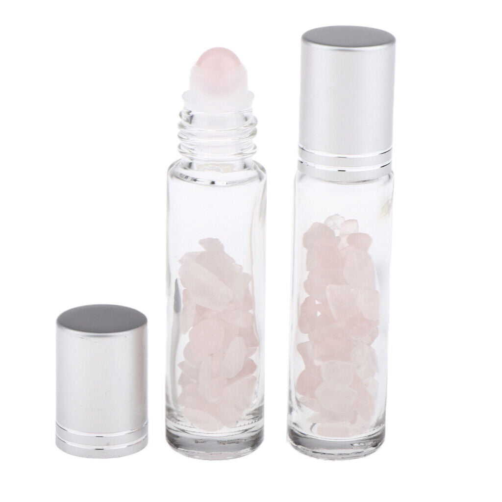 4Pcs 10ml Essential Oils Perfume Liquids Aromatherapy Roll-on Bottles Tubes