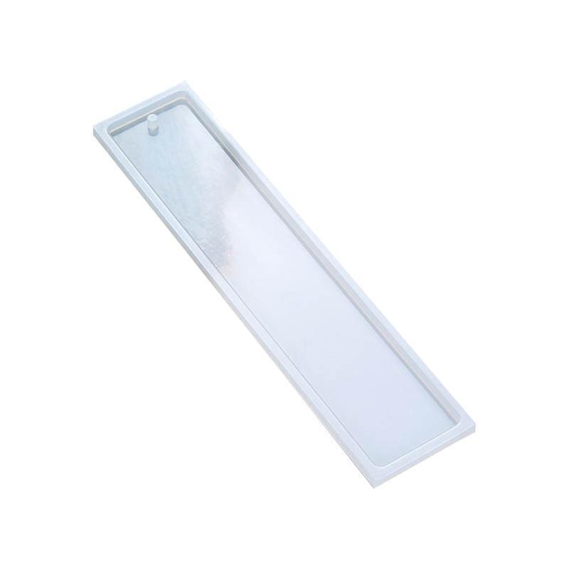 Creative Rectangle Bookmark Silicone Mold  Crystal Epoxy Mold Transparent Mold