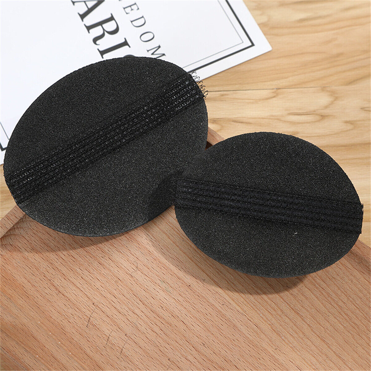 2Pcs DIY Hair Fluffy Sponge Princess Head Secret Updo Tuck Pad Beehive Accessory